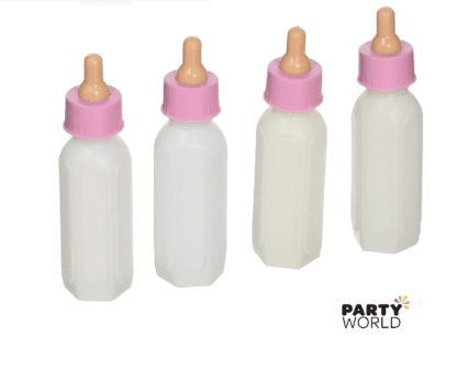baby bottles pink