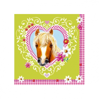 Pretty Horse Napkins (10)