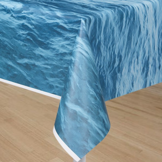 Ocean Wave Table Cover