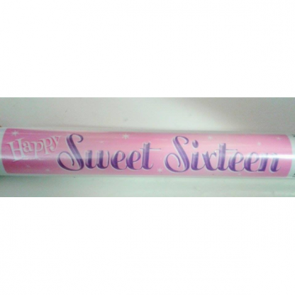 Happy Sweet Sixteen Banner