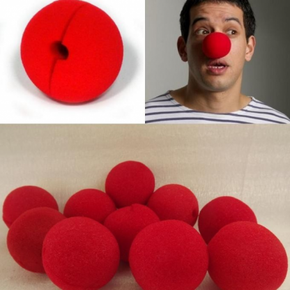 Red Foam Clown Nose (1)