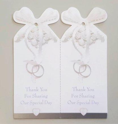 wedding favour tags