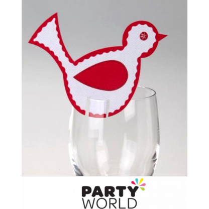 Red Bird Place Cards (8)