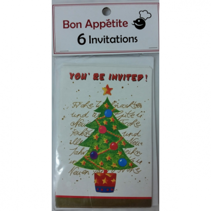 Christmas Tree Invitations (6)