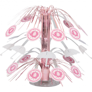 Umbrellaphants Pink Baby Shower Centerpiece