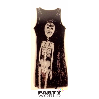 Sequin Skeleton Dress