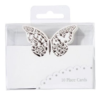 butterfly table place cards