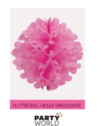 hot pink flutter ball