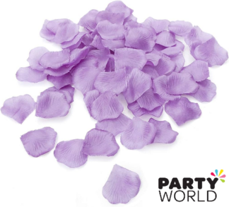 lavender purple rose petals