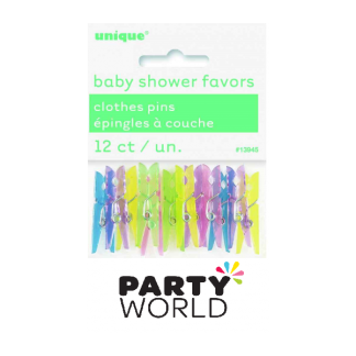 Baby Shower Clothes Peg Favours (12)