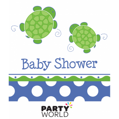Mr. Turtle Baby Shower Luncheon Napkins (16)
