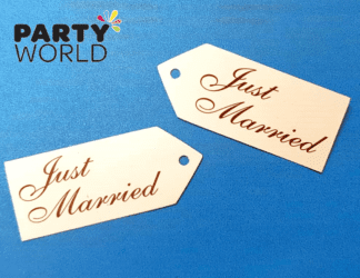 just married gift tags