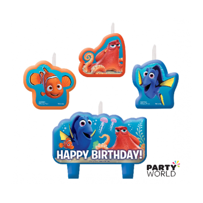 Finding Dory Birthday Candle Set (4)