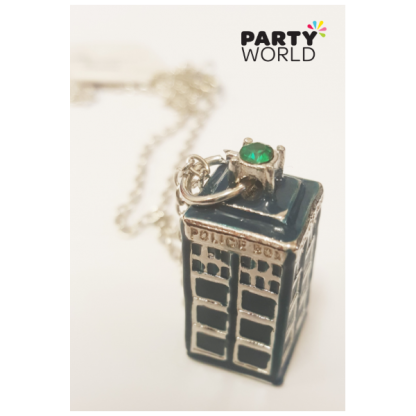 Police Box Necklace
