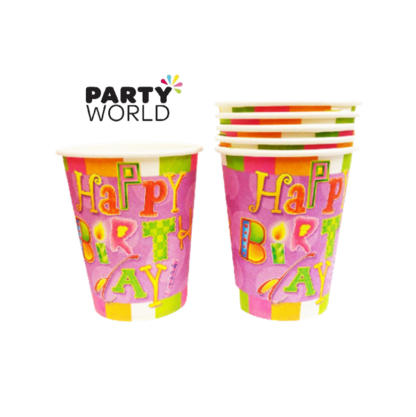 birthday design cups