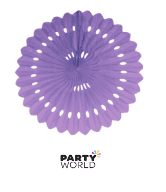 lavender party fan