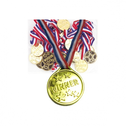 Gold Winner Medals (5pk)