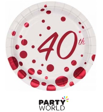 40th napkins birthday anniversary nz