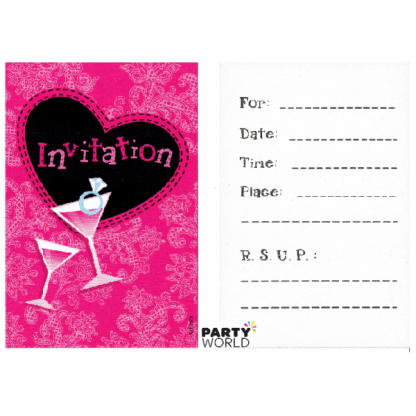 Hen's Party Invitations (6)