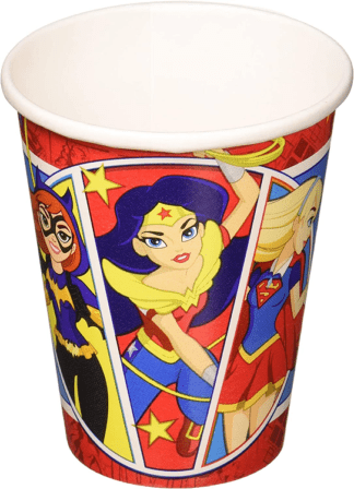 superhero girl cups