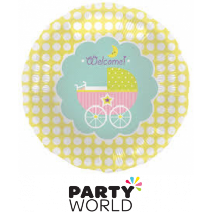 Baby Buggy Welcome Foil Balloon