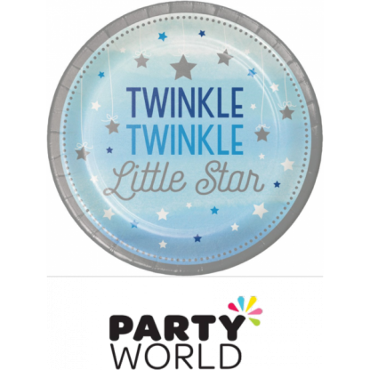 Twinkle Twinkle Little Star Paper Plates 7in (8)