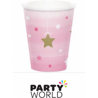 One Little Star Girl - Twinkle Paper Cups (8)