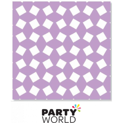 Party Napkins Printed - Light Purple (20)
