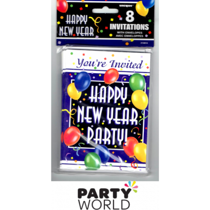 New Year Party Invitations (8)