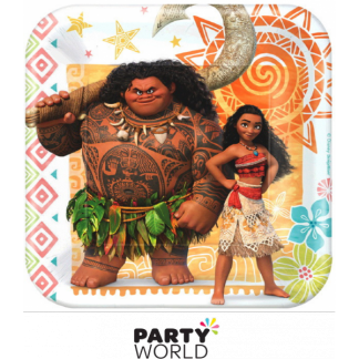Moana Paper Plates 7in (8)