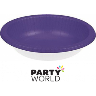 Purple Paper Bowls (20)