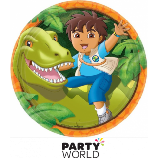 Dora - Diego's Biggest Rescue Paper Plates 9in (8)