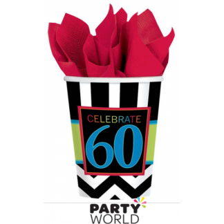 Celebrate 60th Party Cups (8)