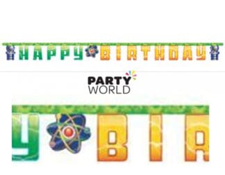 happy birthday banner mad scientist party
