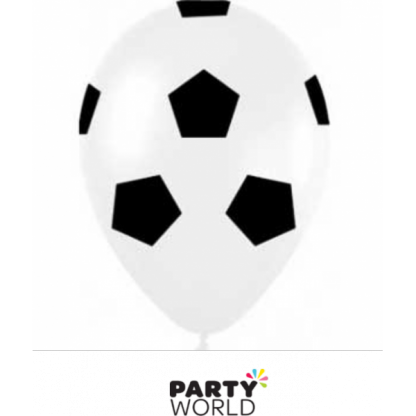 Latex Soccer Ball Balloons (12)