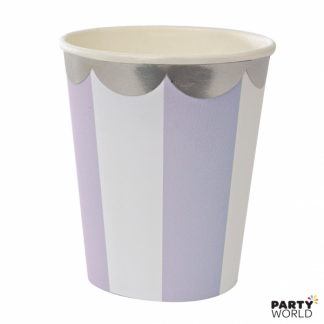 Meri Meri Toot Sweet Lavender Paper Cups (8)