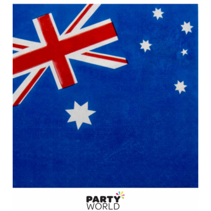Australian Flag Luncheon Napkins (16)