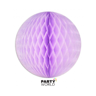 Lavender / Mauve Honeycomb Ball 25cm