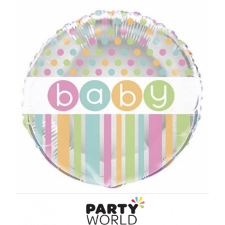 Baby Unisex Pastel Foil Balloon 18in