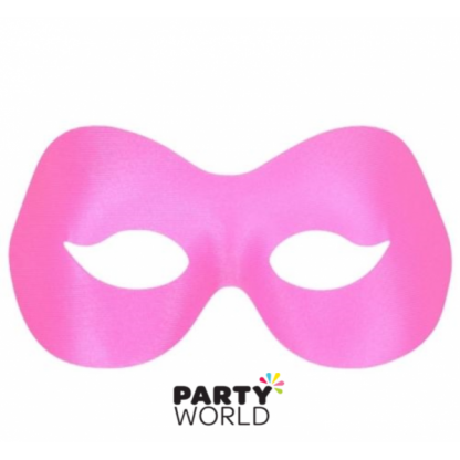 Hot Pink Masquerade Mask