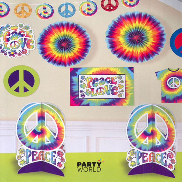 Groovy Room Decorating Kit (10pcs) | Party World