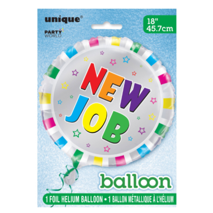 New Job Foil Balloon