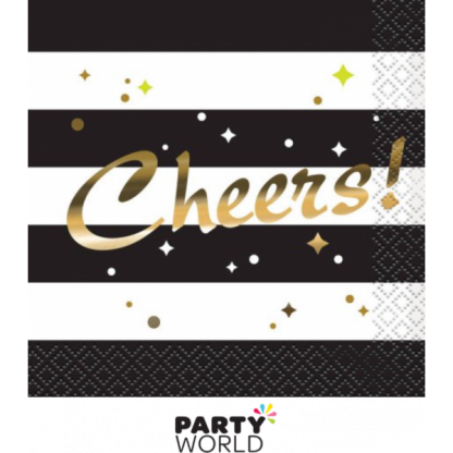 Chic Party Cheers Beverage Napkins (16)