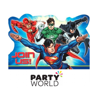 Justice League Invitations (8)