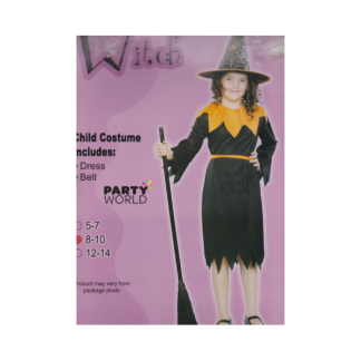 Witch Child Costume (age 8-10)
