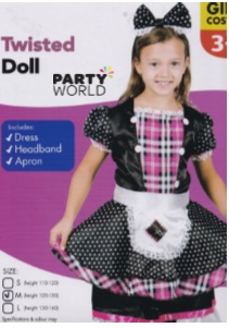 twisted doll halloween costume