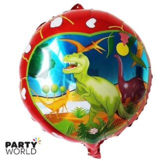 dinosaur foil balloon