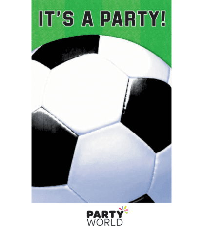 soccer party invitations