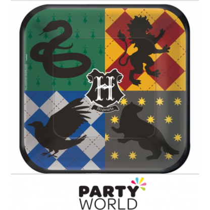 Harry Potter Houses Paper Square Plates 7 in. (8)