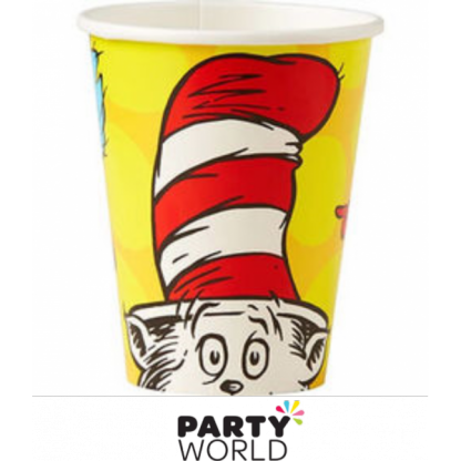 Dr Seuss Square Paper Cups (8)
